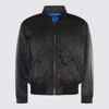 Tom Ford Silk Bomber Jacket In Black