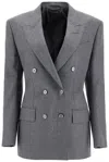 TOM FORD DART DETAILED DOUBLE-BREASTED BLAZER