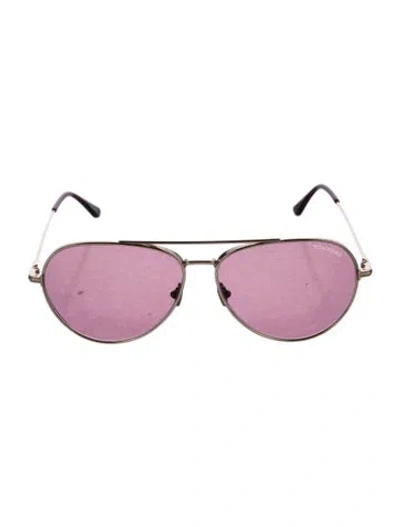 Pre-owned Tom Ford Dashel Aviator Sunglasses In Multi