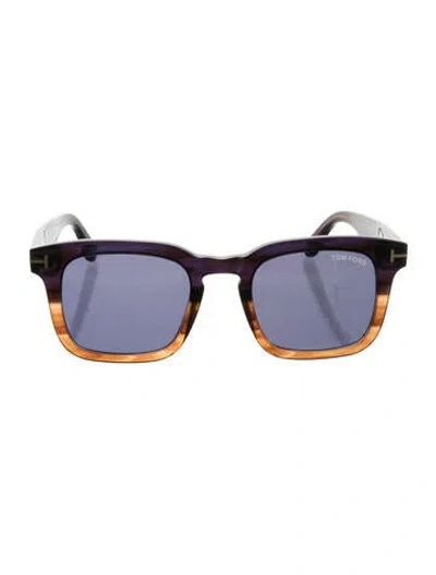 Pre-owned Tom Ford Dax Wayfarer Sunglasses In Multi