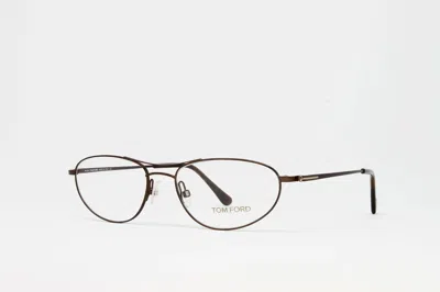 Tom Ford Demo Oval Ladies Eyeglasses Ft5109 048 53 In Orange