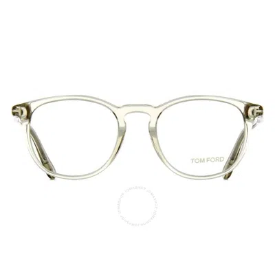 Tom Ford Demo Oval Unisex Eyeglasses Ft5401 020 50