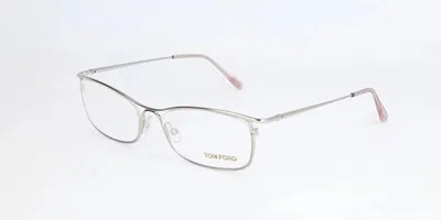 Tom Ford Demo Rectangular Ladies Eyeglasses Ft5215 016 54 In Red