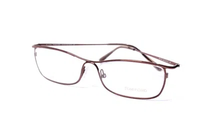 Tom Ford Demo Rectangular Ladies Eyeglasses Ft5215 045 54 In Orange