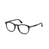 Tom Ford Demo Round Unisex Eyeglasses Ft5401 001 49