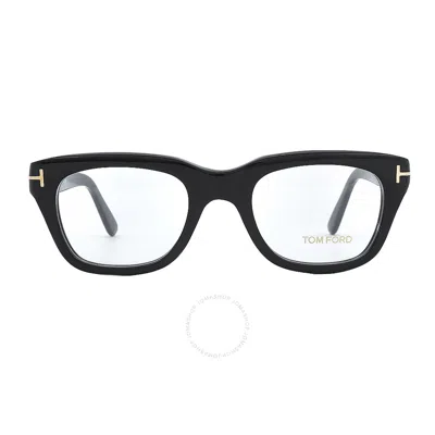 Tom Ford Demo Sport Unisex Eyeglasses Ft5178 001 50 In Black