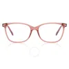 Tom Ford Demo Square Ladies Eyeglasses Ft5842-b 074 54