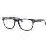 Tom Ford Demo Square Men's Eyeglasses Ft5662-b 055 56