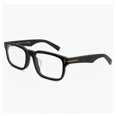 Tom Ford Demo Square Men's Eyeglasses Ft6006-d-b 002 53 In Black
