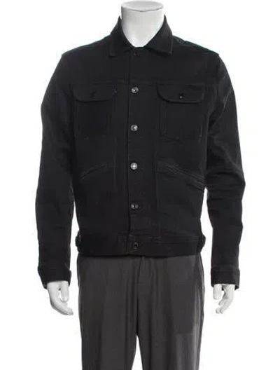 Pre-owned Tom Ford Denim Jacket In Black