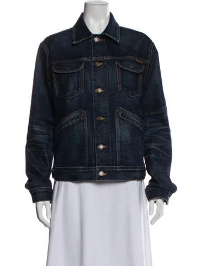 Pre-owned Tom Ford Denim Jacket In Blue