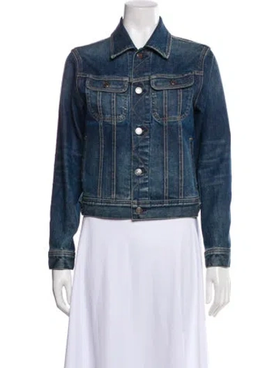 Pre-owned Tom Ford Denim Jacket In Blue
