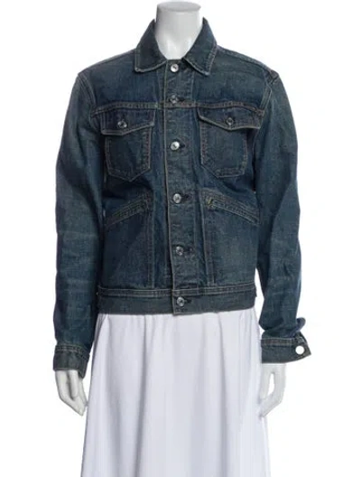Pre-owned Tom Ford Denim Jacket In Blue