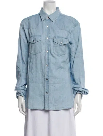 Pre-owned Tom Ford Denim Jacket In Blue