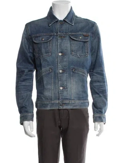 Pre-owned Tom Ford Denim Jacket In Blue
