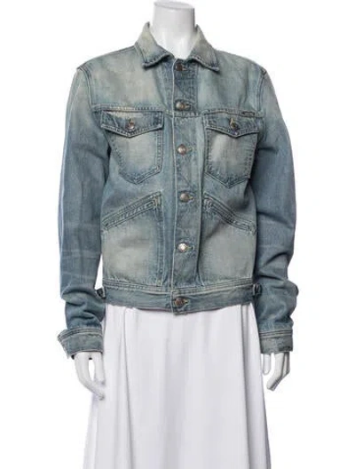 Pre-owned Tom Ford Denim Jacket In Blue