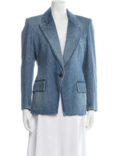 Pre-owned Tom Ford Denim Jacket In Blue
