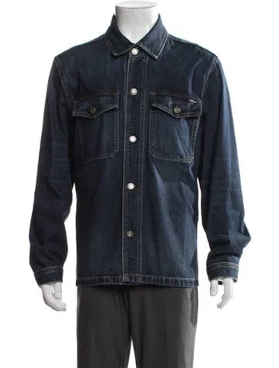 Pre-owned Tom Ford Denim Jacket In Blue