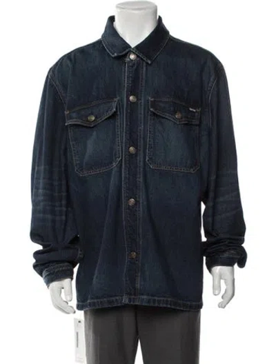 Pre-owned Tom Ford Denim Jacket In Blue