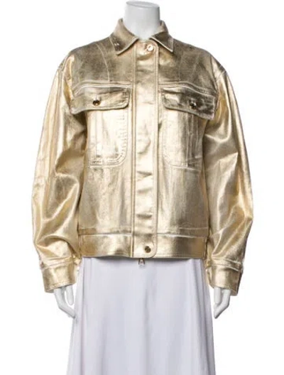 Pre-owned Tom Ford Denim Jacket In Gold