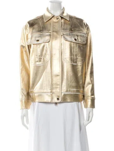 Pre-owned Tom Ford Denim Jacket In Gold