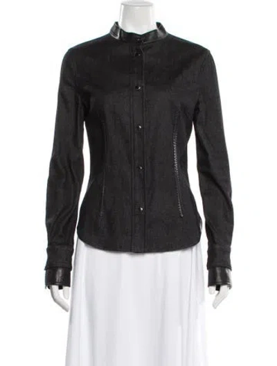 Pre-owned Tom Ford Denim Jacket In Gray