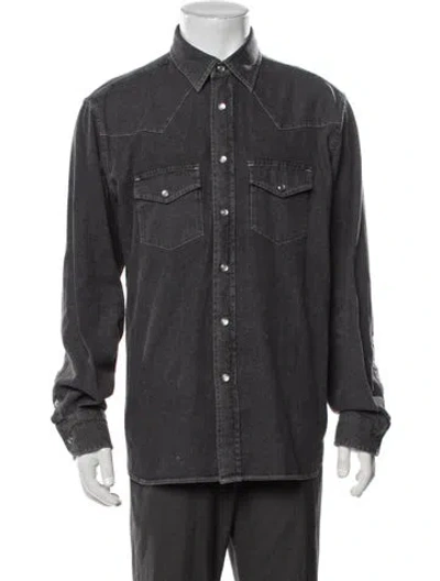 Pre-owned Tom Ford Denim Jacket In Grey
