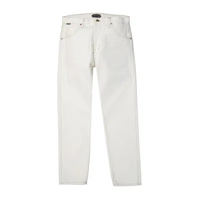 Tom Ford Denim Jeans Men In White