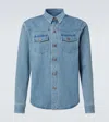 Tom Ford Denim Shirt In Blue