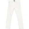 Tom Ford Tailored Fit White Denim Jeans With Minimalist Design