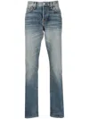 Tom Ford Men Denim Slim Fit Jeans In Blue