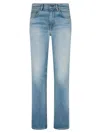 Tom Ford Stone Washed Denim Straight Fit Pants In Denim