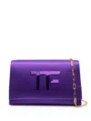 Tom Ford Disco Sequin-embellished Crossbody Bag In Purple
