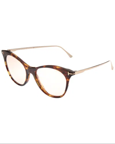 Tom Ford Dnu  Women's Ft0662s 53mm Sunglasses In Brown