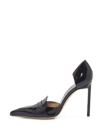 Pre-owned Tom Ford D'orsay Patent Leather Pumps In Black