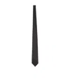 Tom Ford Dot Printed Tie In Black