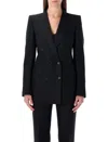 Tom Ford Double-breasted Jacket In Black