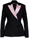 Tom Ford Double-breasted Blazer In Black