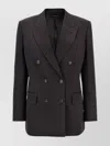 Tom Ford Double-breasted Blazer With Structured Shoulders