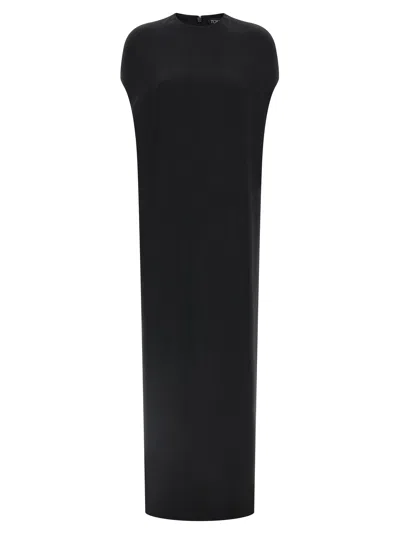 Tom Ford Double Georgette Dress In Black