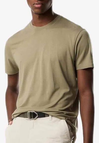 Tom Ford Double-pleats Tailored Shirts In Chalk