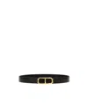Tom Ford Double-sided Belt In Black