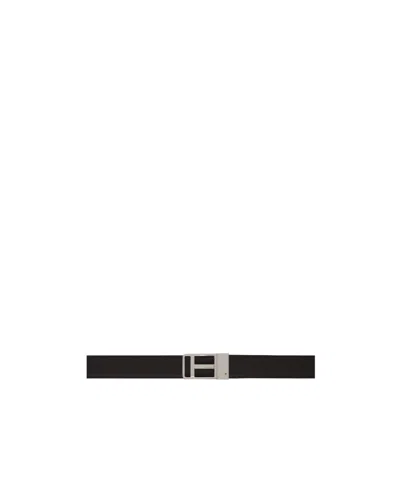 Tom Ford Double-sided Belt In Black