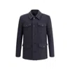 Tom Ford Double Splittable Jacket In Black