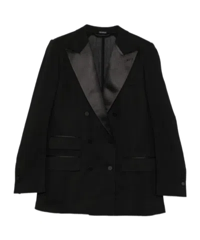 TOM FORD DOUBLE-BREASTED BUTTONED BLAZER