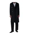 Tom Ford Double-breasted Buttoned Coat In Black
