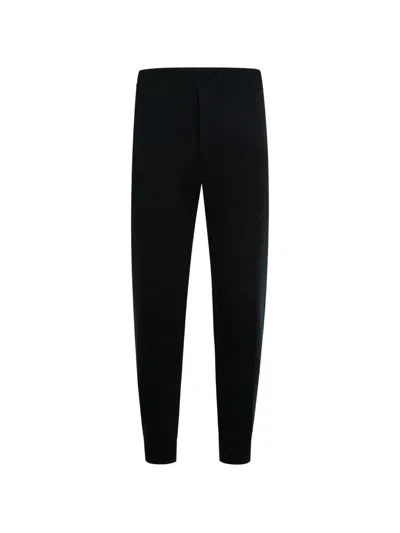 Tom Ford Double-face Wool Track Pants In Black