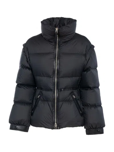 Tom Ford High-neck Zip-up Puffer Jacket In Multi