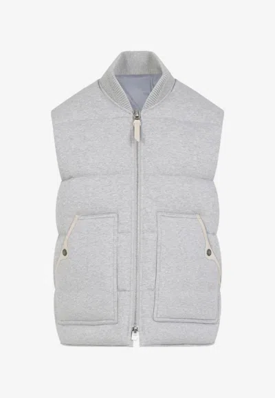 TOM FORD DOWN ZIP-UP VEST
