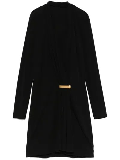 TOM FORD DRAPED MINI DRESS